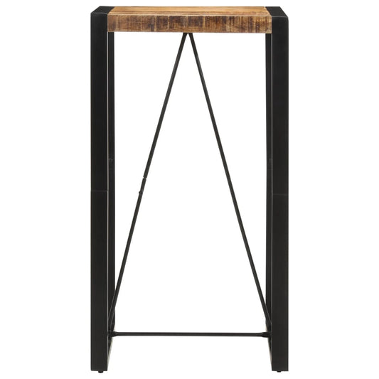 Barbord 60x55x110 cm grovt heltre mangotre
