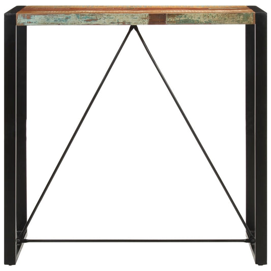 Barbord 110x55x110 cm gjenvunnet heltre