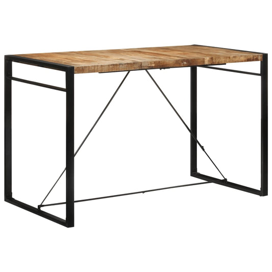 Barbord 175x90x110 cm grovt heltre mangotre