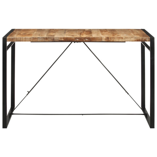 Barbord 175x90x110 cm grovt heltre mangotre