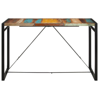 Barbord 175x90x110 cm gjenvunnet heltre