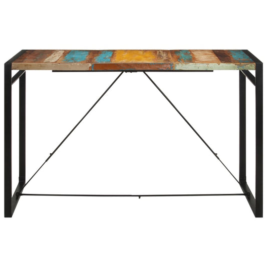Barbord 175x90x110 cm gjenvunnet heltre
