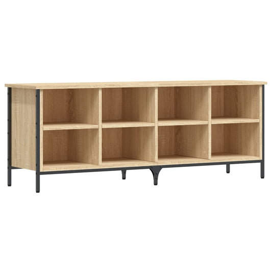 Skoskap sonoma eik 131x35x50 cm konstruert tre