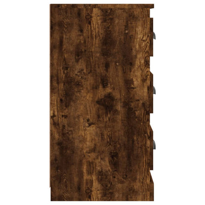 Skjenk røkt eik 70x35,5x67,5 cm konstruert tre