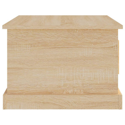 Salongbord sonoma eik 50x50x35 cm konstruert tre