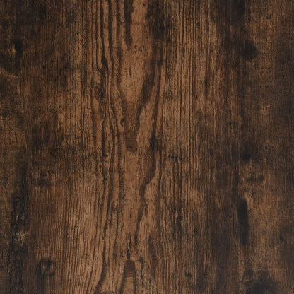 Veggmonterte nattbord 2 stk røkt eik 41,5x36x28 cm