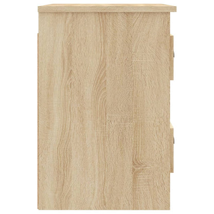 Veggmontert nattbord sonoma eik 41,5x36x53 cm