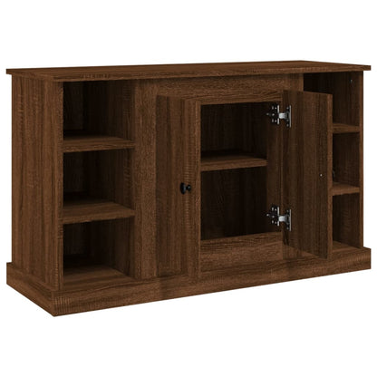 Skjenk brun eik 100x35,5x60 cm konstruert tre