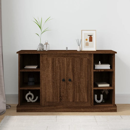 Skjenk brun eik 100x35,5x60 cm konstruert tre
