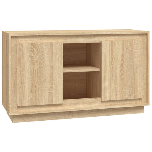 Skjenk sonoma eik 102x35x60 cm konstruert tre