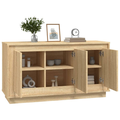 Skjenk sonoma eik 102x35x55 cm konstruert tre