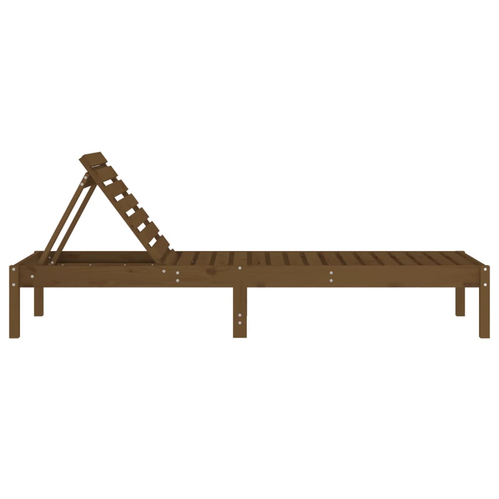 Solseng honningbrun 199,5x60x74 cm heltre furu