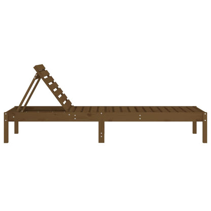 Solseng honningbrun 199,5x60x74 cm heltre furu