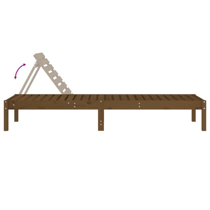 Solseng honningbrun 199,5x60x74 cm heltre furu