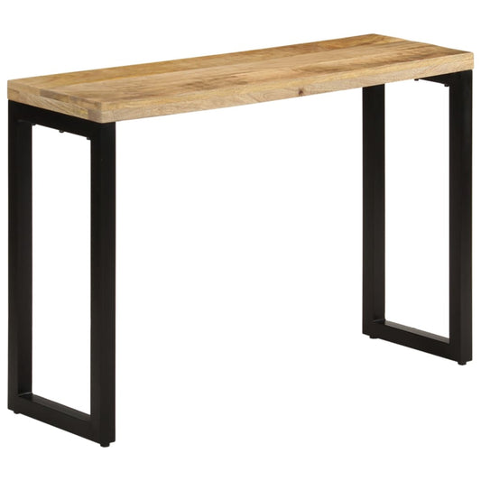 Konsollbord 110x35x76 cm grovt heltre mangotre