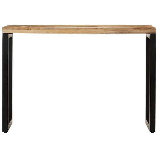 Konsollbord 110x35x76 cm grovt heltre mangotre