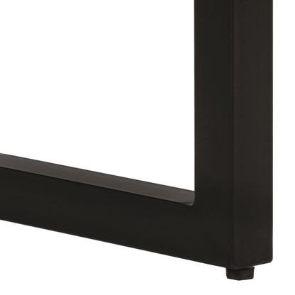 Konsollbord 110x35x76 cm grovt heltre mangotre