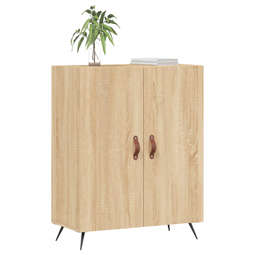 Skjenk sonoma eik 69,5x34x90 cm konstruert tre
