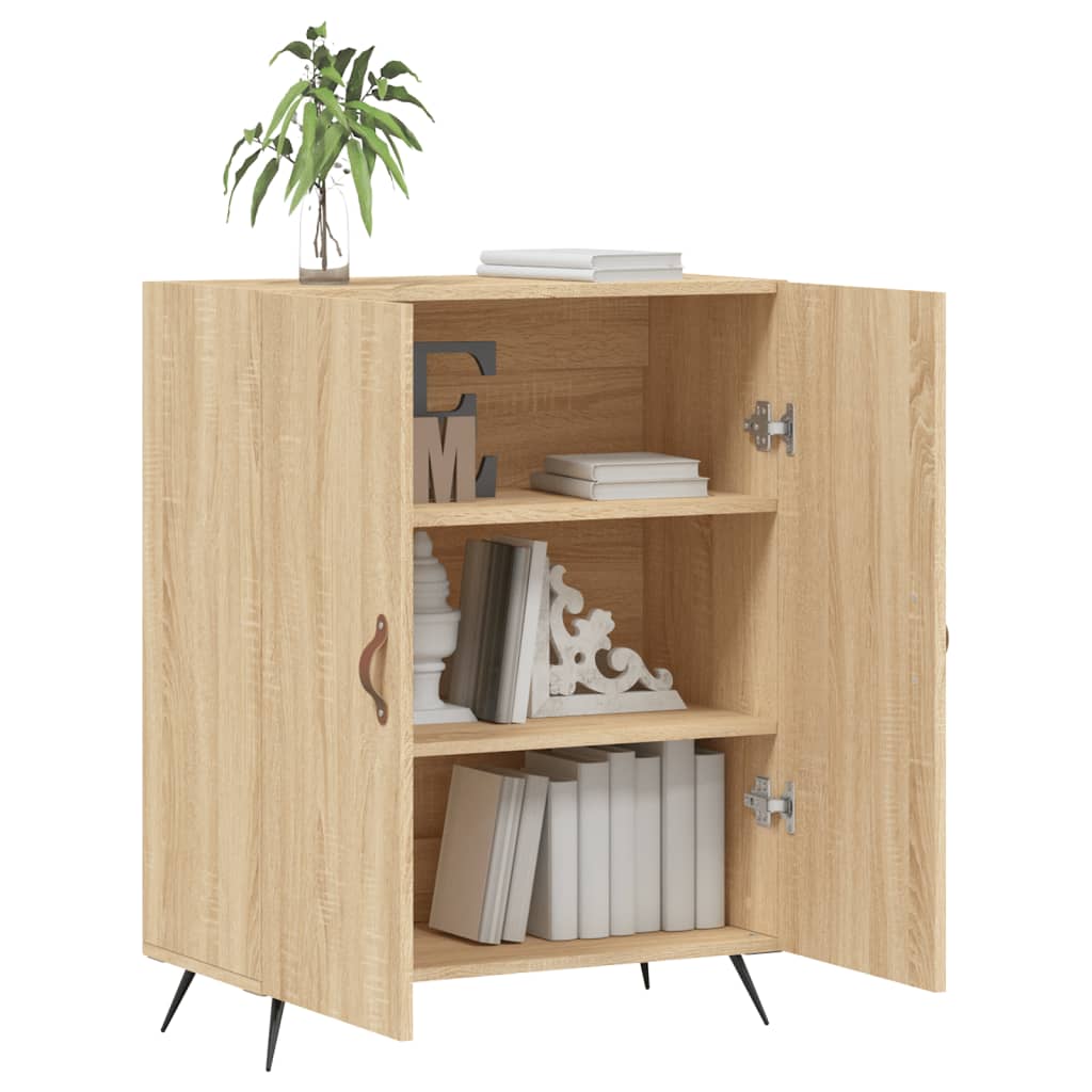 Skjenk sonoma eik 69,5x34x90 cm konstruert tre