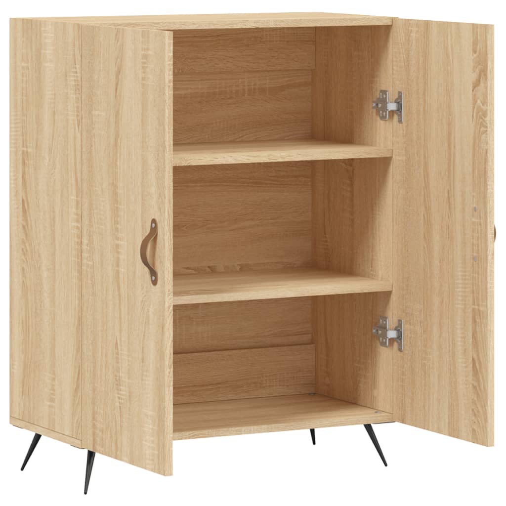 Skjenk sonoma eik 69,5x34x90 cm konstruert tre