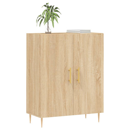 Skjenk sonoma eik 69,5x34x90 cm konstruert tre