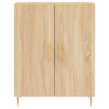 Skjenk sonoma eik 69,5x34x90 cm konstruert tre