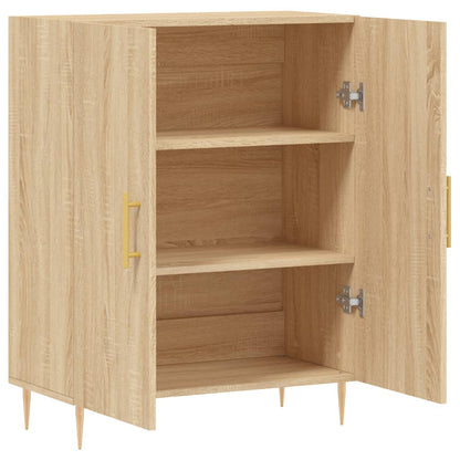 Skjenk sonoma eik 69,5x34x90 cm konstruert tre