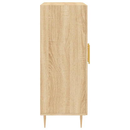 Skjenk sonoma eik 69,5x34x90 cm konstruert tre