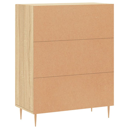 Skjenk sonoma eik 69,5x34x90 cm konstruert tre