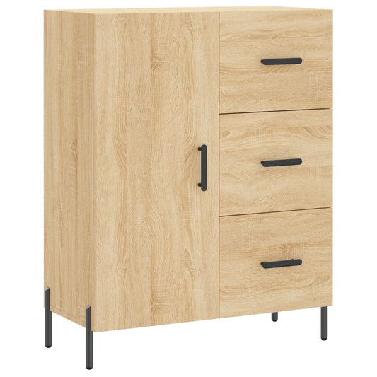 Skjenk sonoma eik 69,5x34x90 cm konstruert tre
