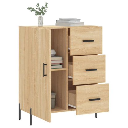 Skjenk sonoma eik 69,5x34x90 cm konstruert tre