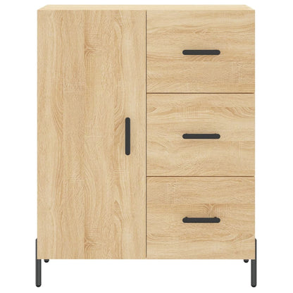 Skjenk sonoma eik 69,5x34x90 cm konstruert tre