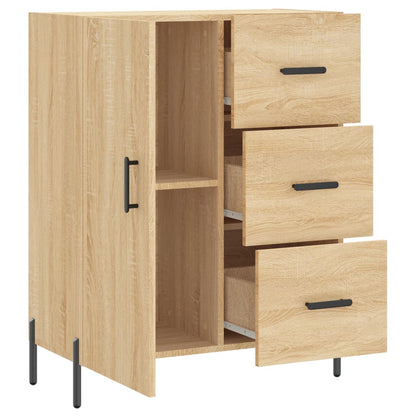 Skjenk sonoma eik 69,5x34x90 cm konstruert tre