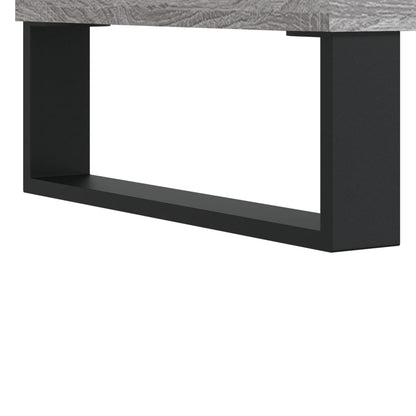 Skjenk grå sonoma 34,5x34x90 cm konstruert tre