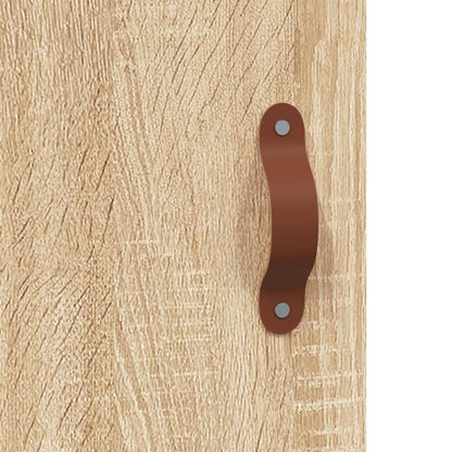 Skjenk sonoma eik 34,5x34x90 cm konstruert tre