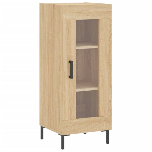 Skjenk sonoma eik 34,5x34x90 cm konstruert tre