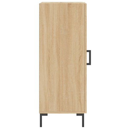 Skjenk sonoma eik 34,5x34x90 cm konstruert tre