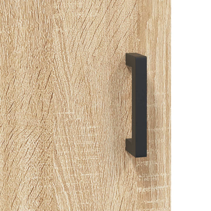 Skjenk sonoma eik 34,5x34x90 cm konstruert tre