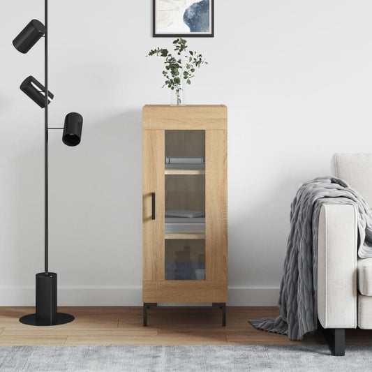 Skjenk sonoma eik 34,5x34x90 cm konstruert tre