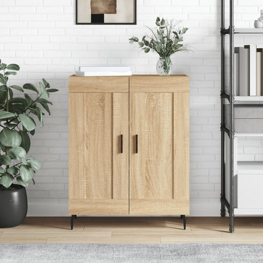 Skjenk sonoma eik 69,5x34x90 cm konstruert tre