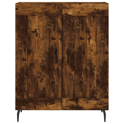 Skjenk røkt eik 69,5x34x90 cm konstruert tre