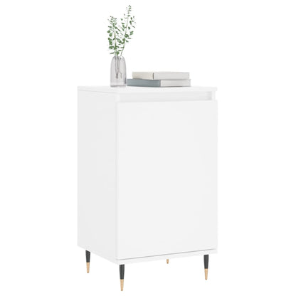 Skjenk hvit 40x35x70 cm konstruert tre