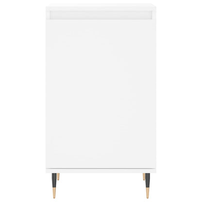 Skjenk hvit 40x35x70 cm konstruert tre