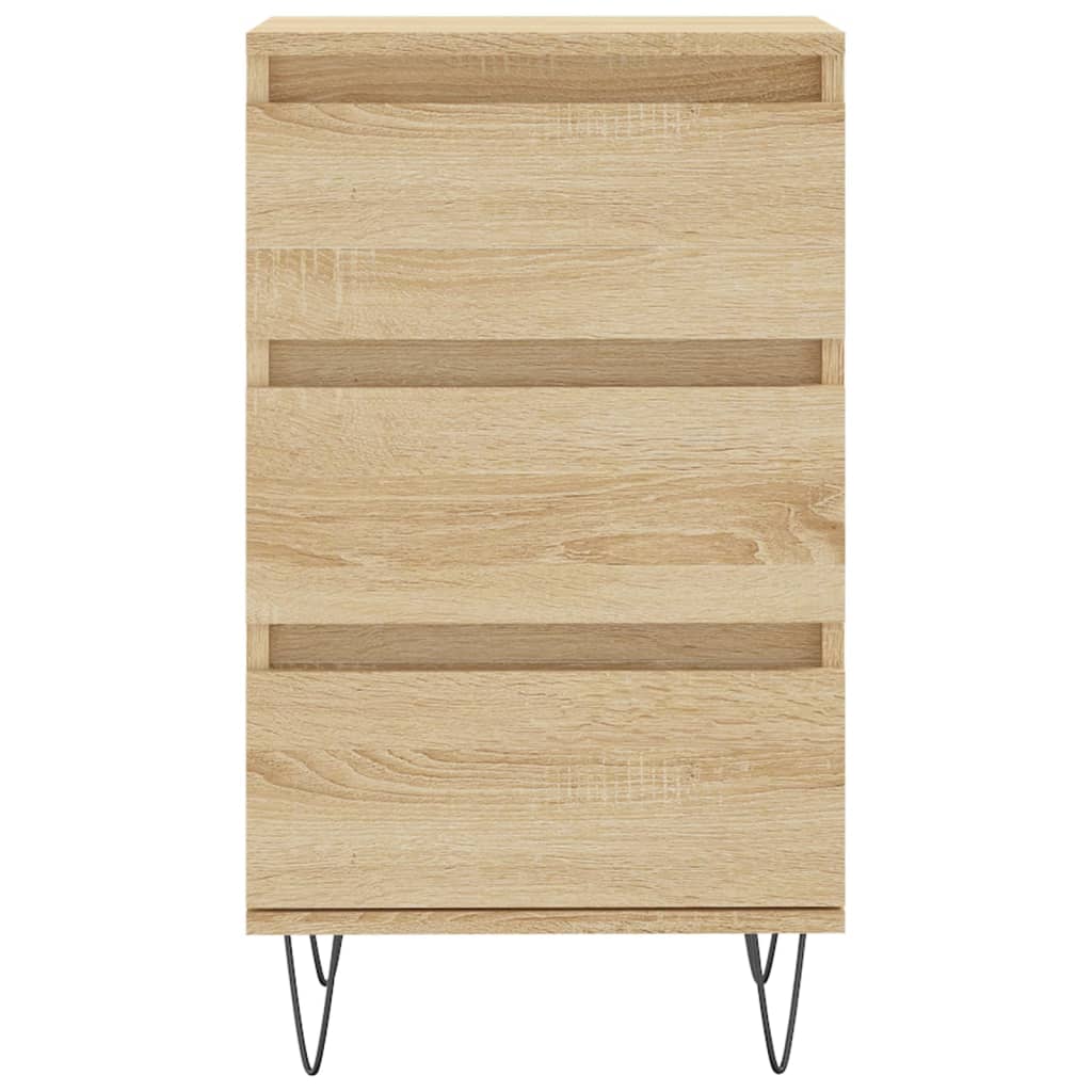 Skjenk sonoma eik 40x35x70 cm konstruert tre