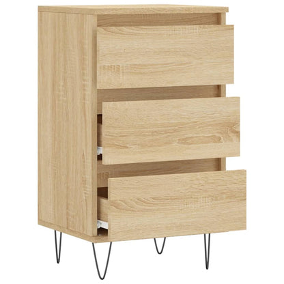 Skjenk sonoma eik 40x35x70 cm konstruert tre