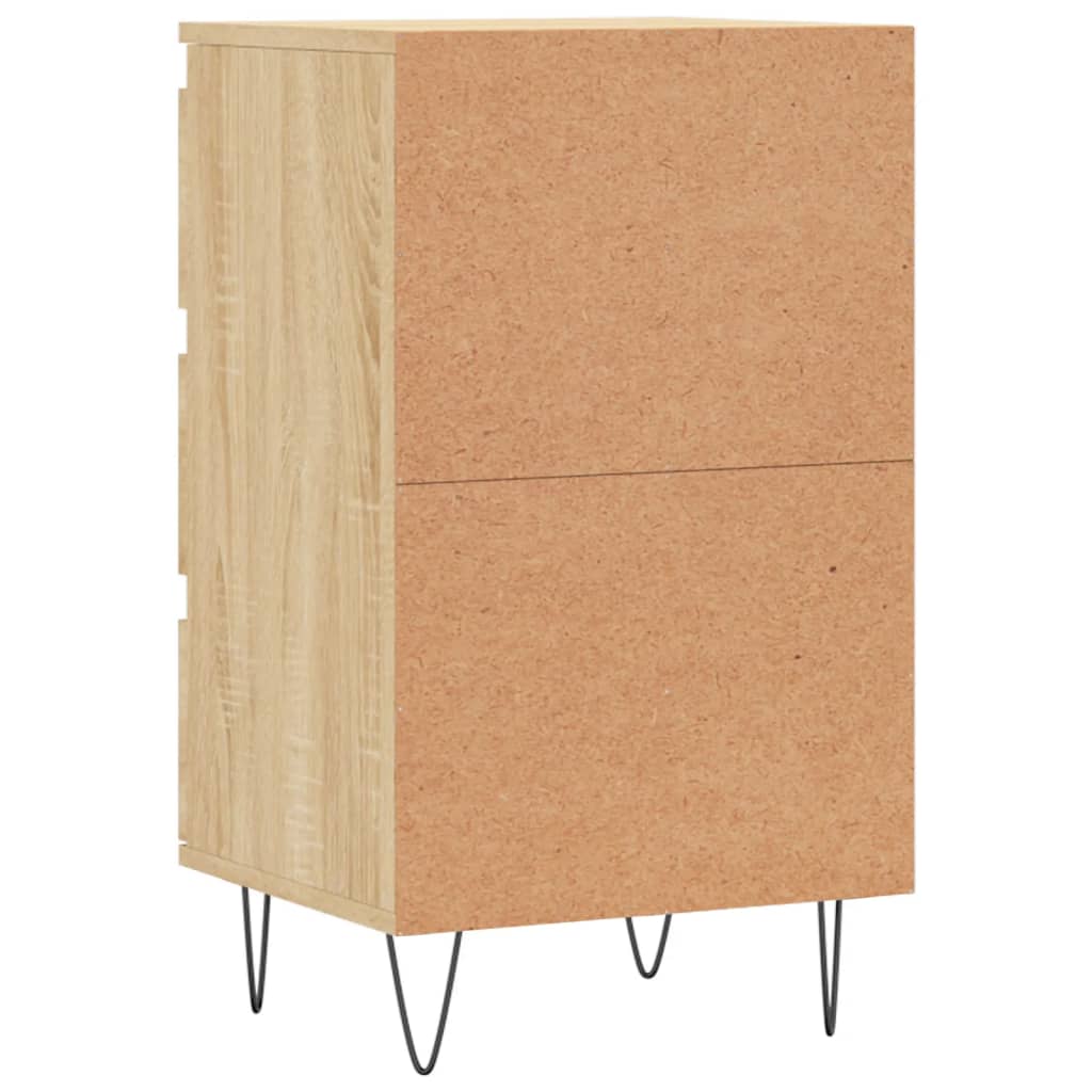 Skjenk sonoma eik 40x35x70 cm konstruert tre