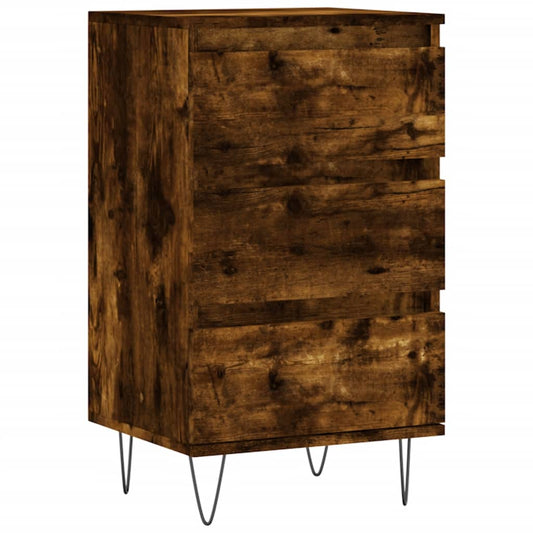 Skjenk røkt eik 40x35x70 cm konstruert tre