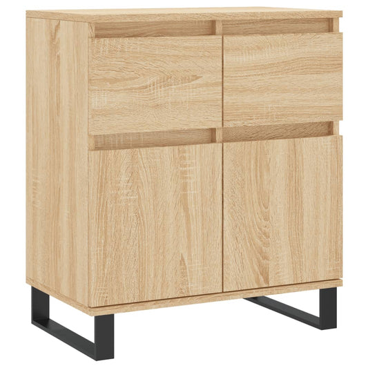 Skjenk sonoma eik 60x35x70 cm konstruert tre
