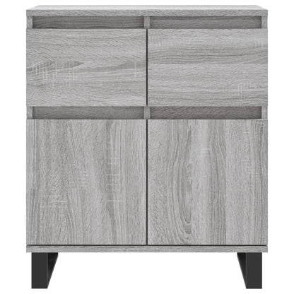 Skjenk grå sonoma 60x35x70 cm konstruert tre