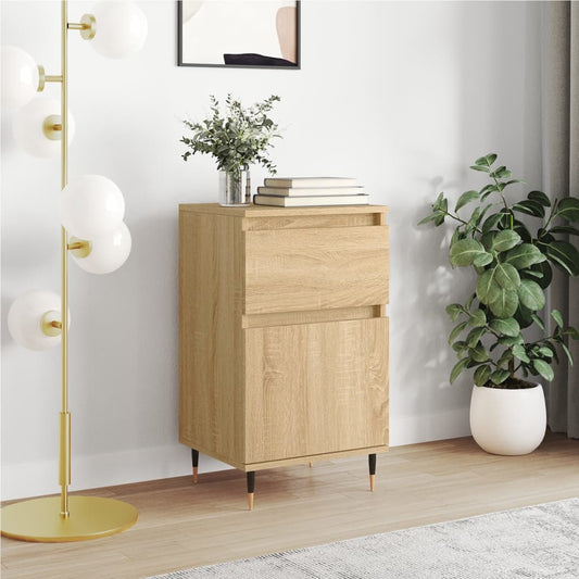 Skjenk sonoma eik 40x35x70 cm konstruert tre